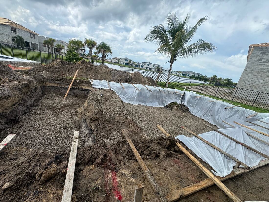 Excavation for a new pool